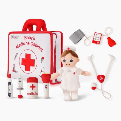 图片 Play house toy family medicine kit