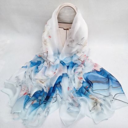 图片 Women's silk printed scarves